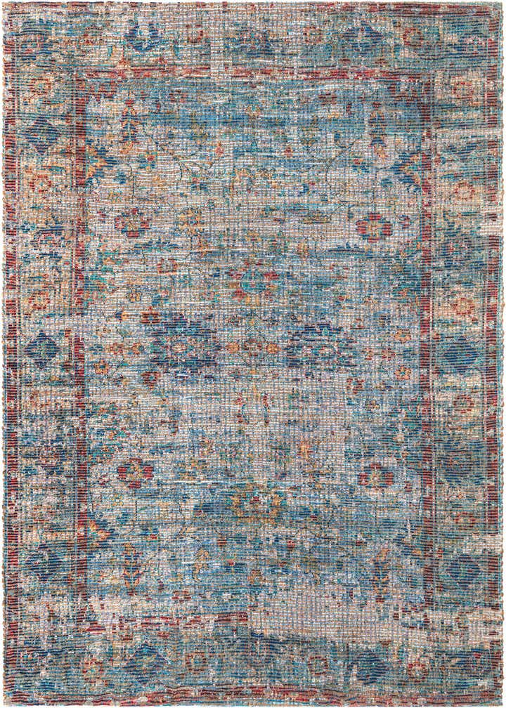 7' 10 x 7' 10 Hand Woven Chenille Jute Square Rug