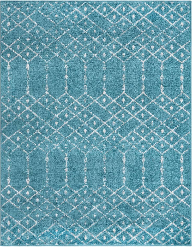 Detail image of 7' 10 x 7' 10 Paxon Trellis Square Rug