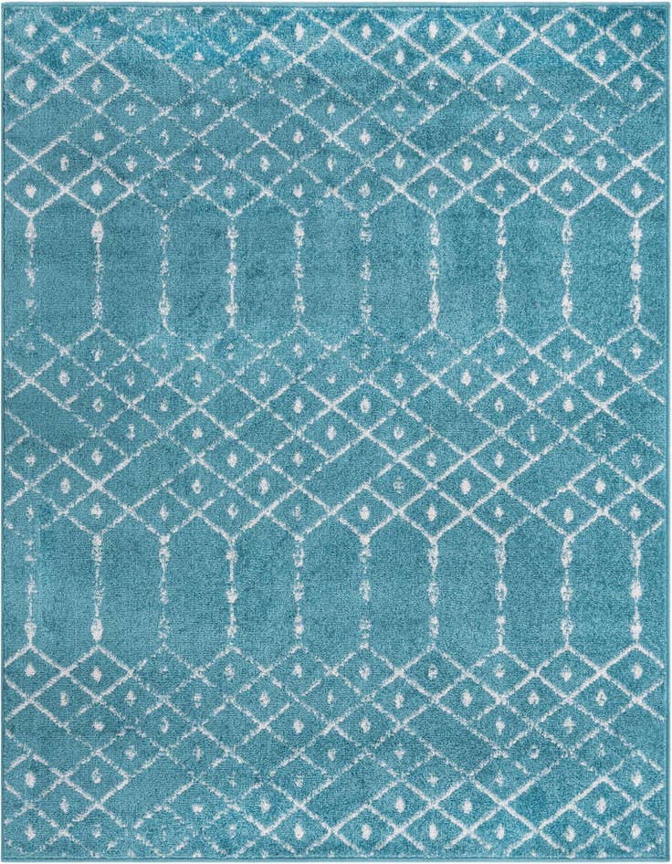 Detail image of 5' 3 x 5' 3 Paxon Trellis Square Rug