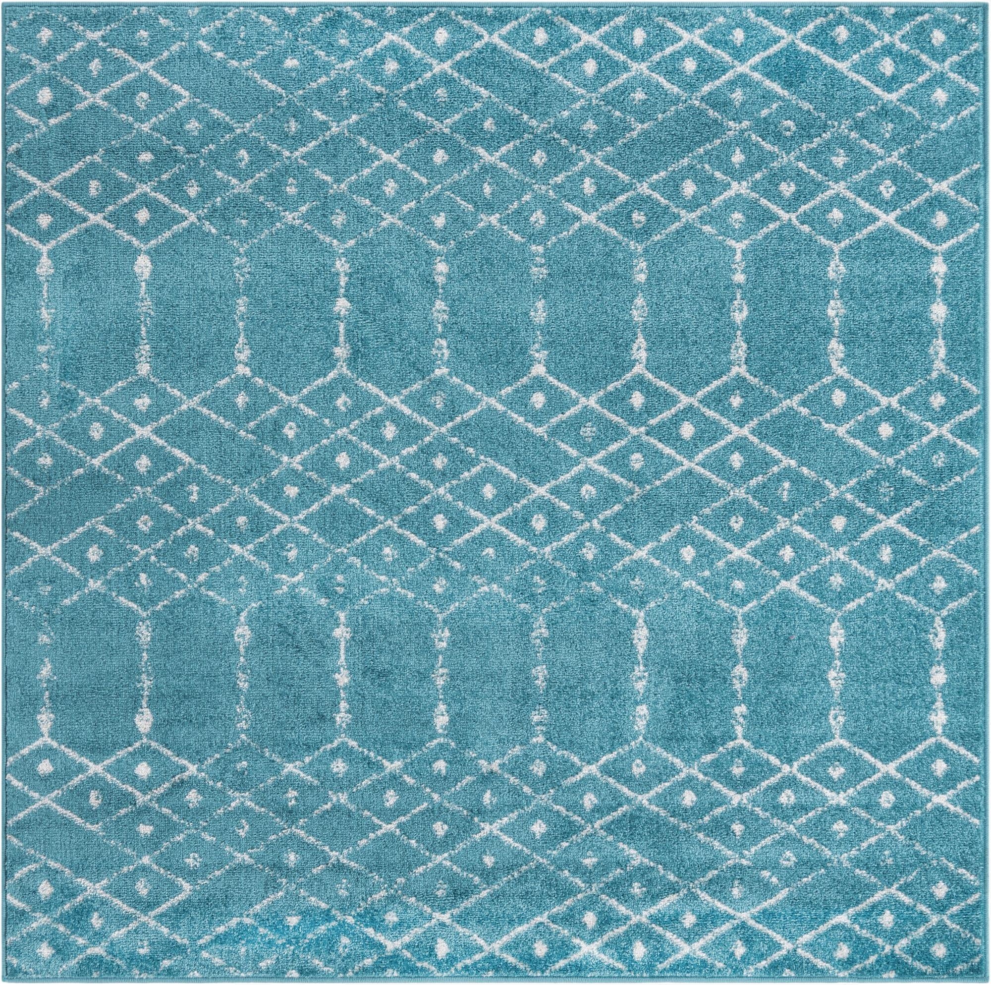 Primary image 7' 10 x 7' 10 Paxon Trellis Square Rug
