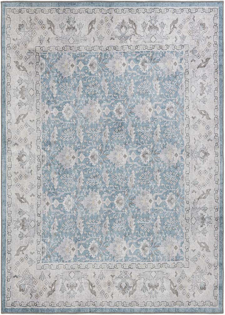 7' 10 x 7' 10 Washable Timeless Square Rug