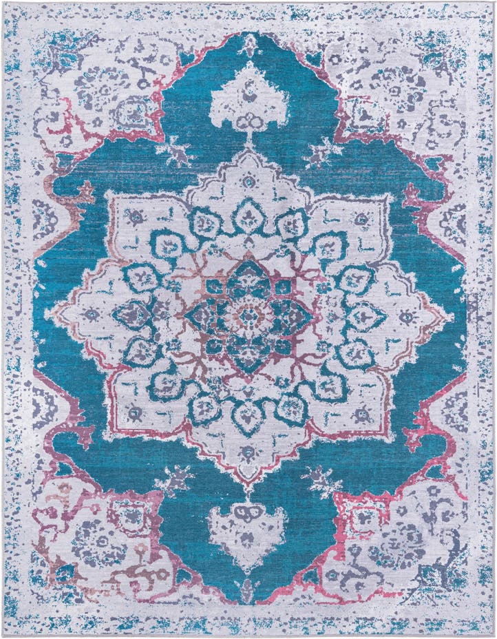 7' 10 x 11'  Washable Unique Loom Francesca Rug