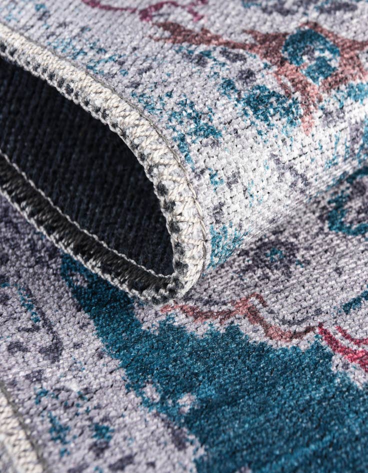 Detail image of 2' 7 x 12' Washable Francesca Runner Rug