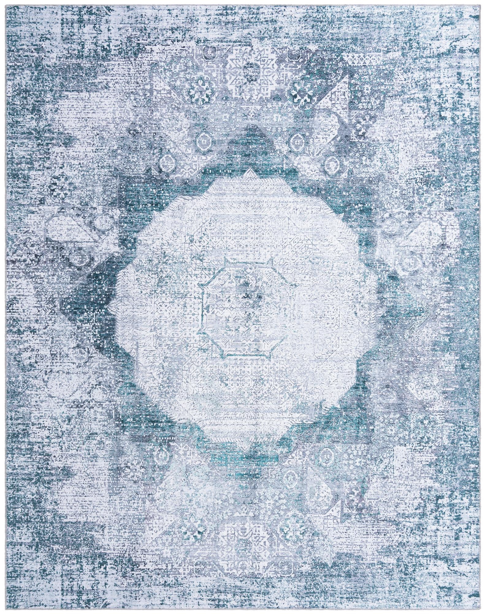 Rug Teal Ivory Swatch link