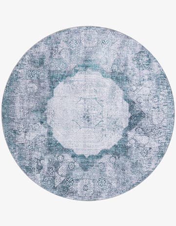 6' x 6' Washable Yara Round Rug