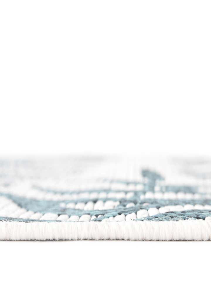 2' x 6' Easy-Clean Botanical Indoor / Outdoor Runner Rug