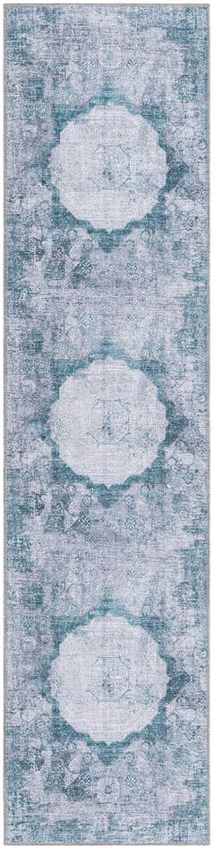 Detail image of 2' x 8' Washable Yara Runner Rug