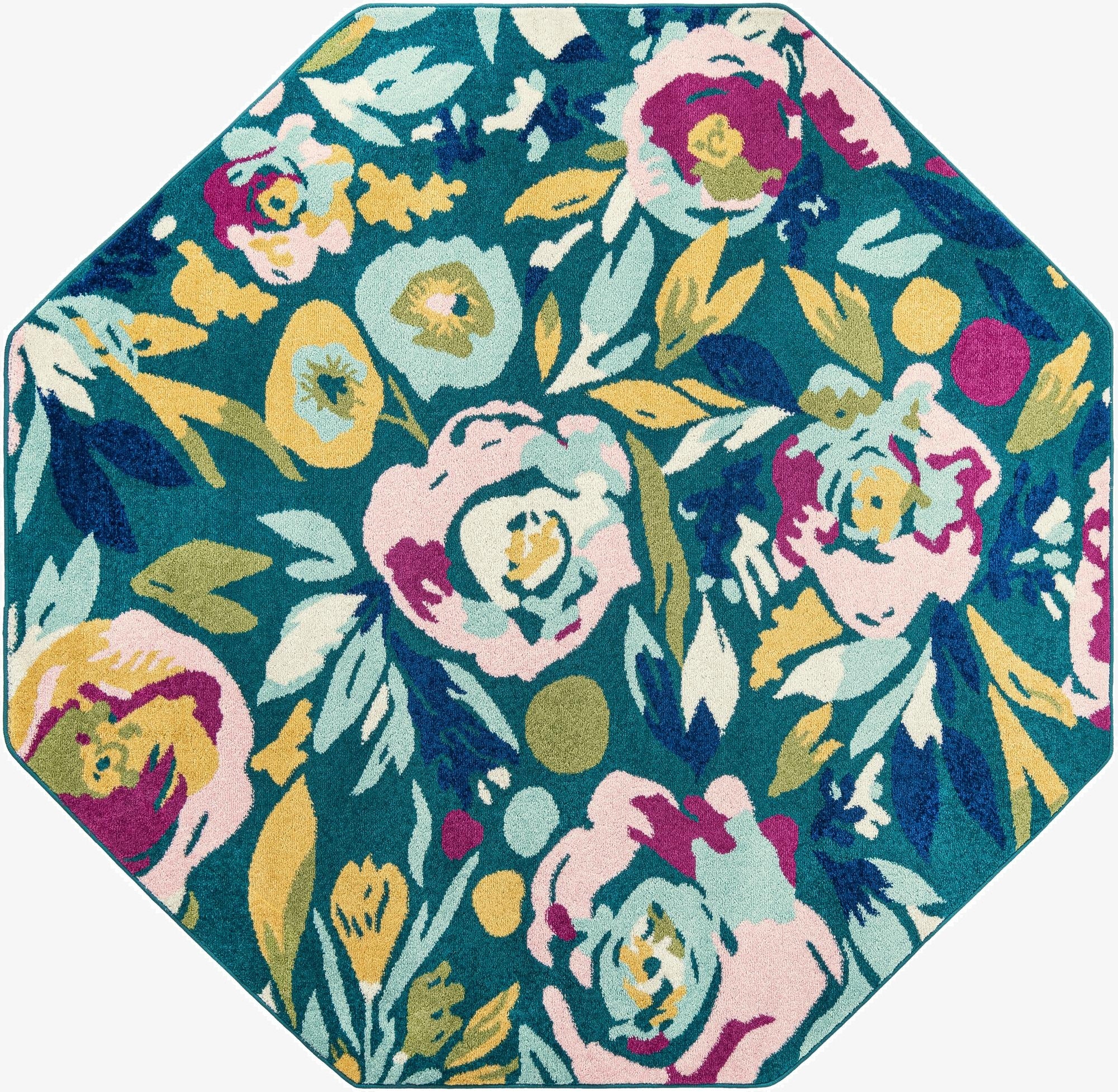 7' x 7' Bloom Octagon Rug