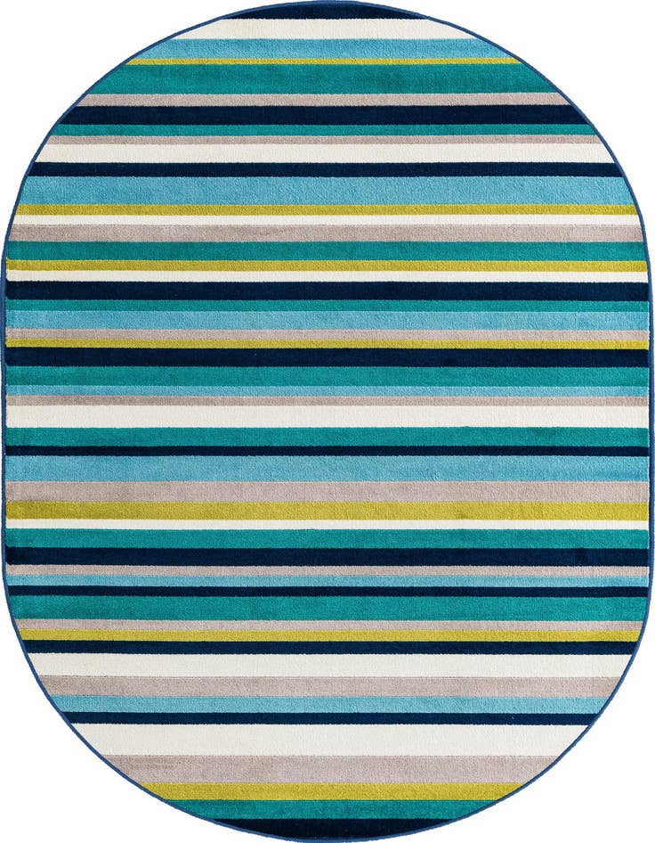 Detail image of 4' x 6' Azalea Oval Rug