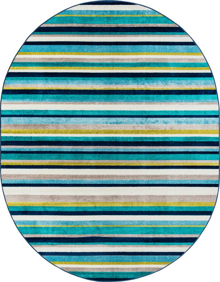 Detail image of 7' 10 x 10' Azalea Oval Rug