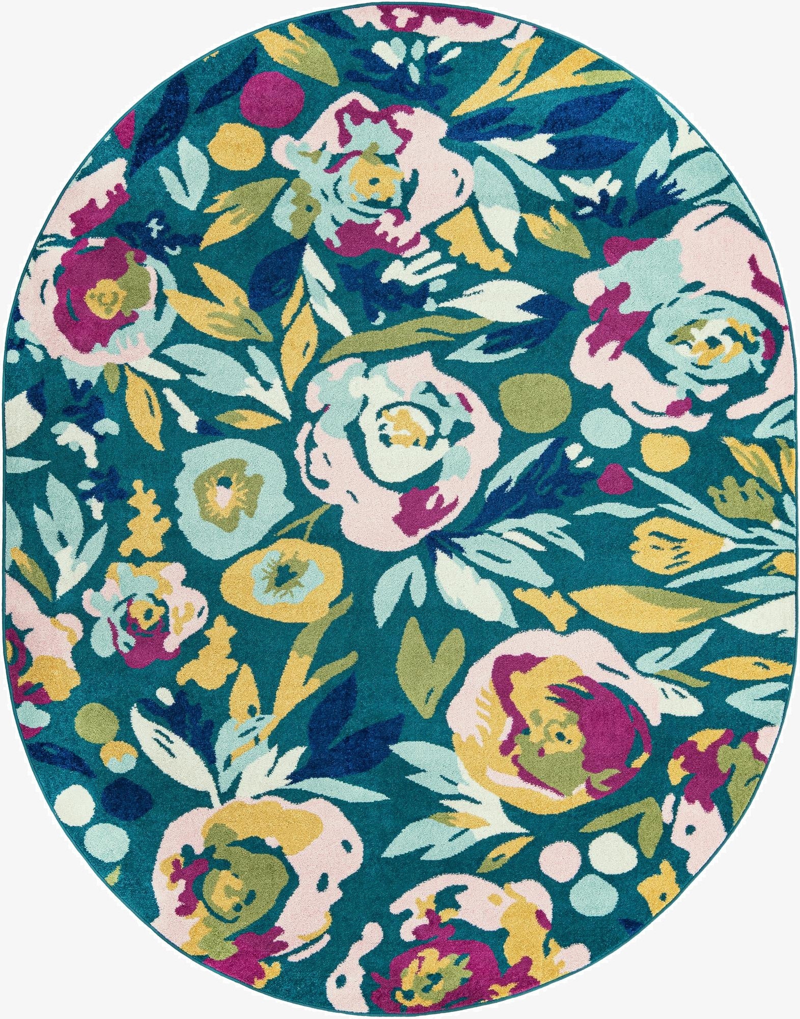 7' 10 x 10' Bloom Oval Rug