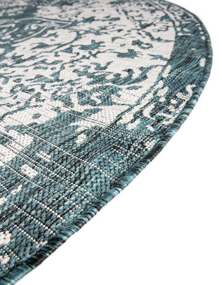 7' 10 x 10' Easy-Clean Jill Zarin Dubai Indoor / Outdoor Oval Rug