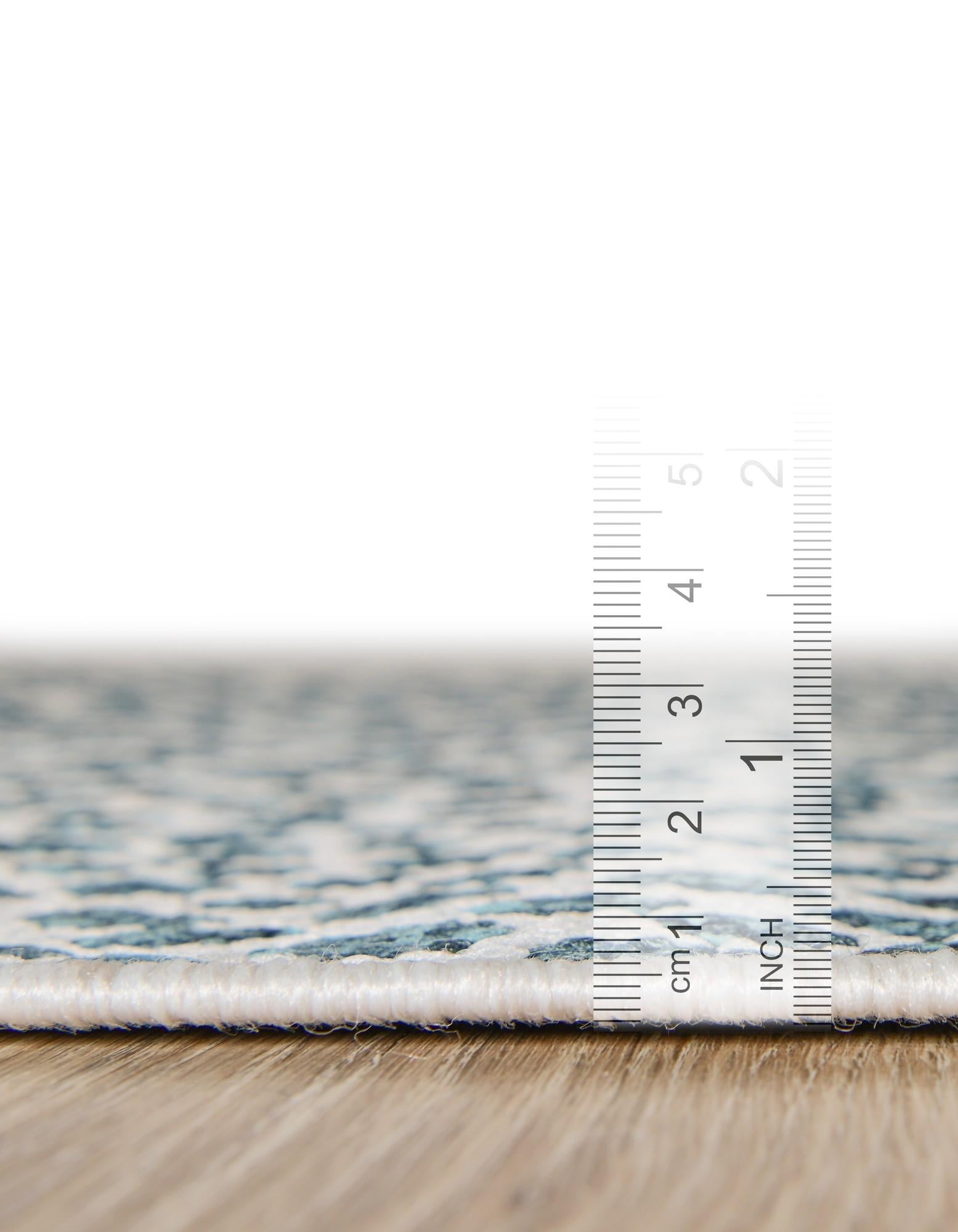 5' 3 x 8' Easy-Clean Jill Zarin Cape Town Indoor / Outdoor Oval Rug