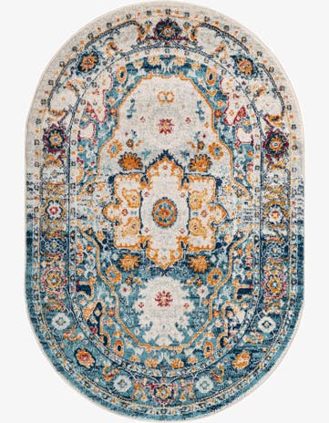 4' x 6' Madeline Vintage Oval Rug