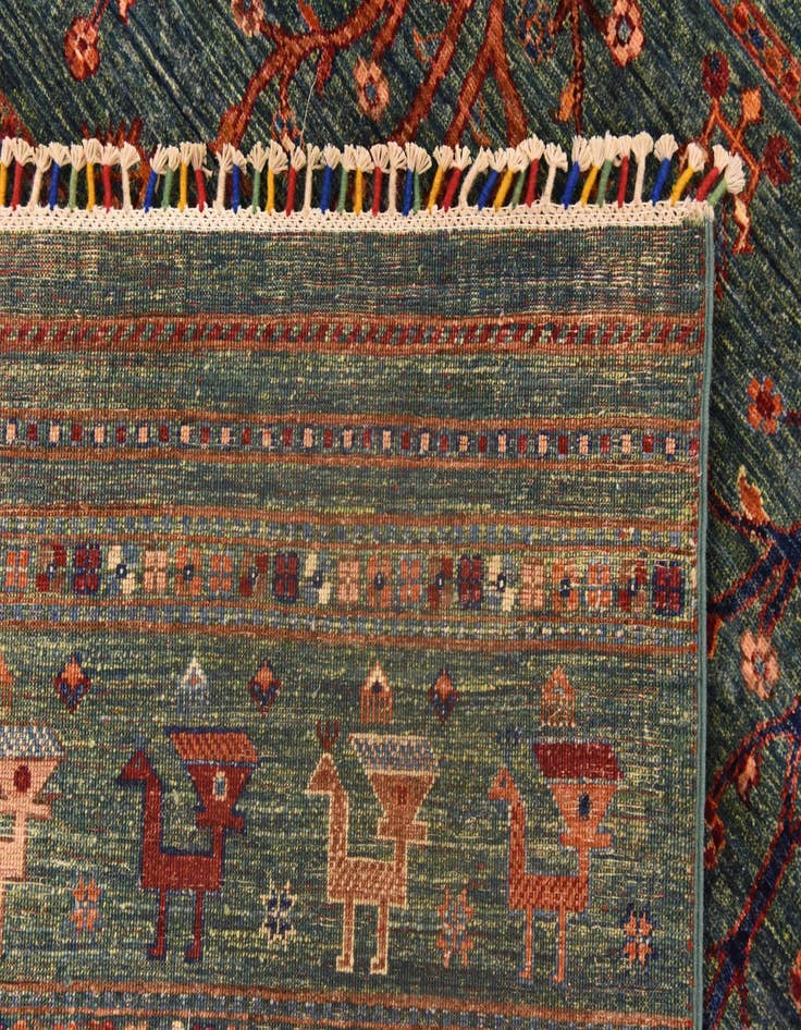 Detail image of 10' 1 x 12' 11 Hand Knotted Ariana Ziegler Rug