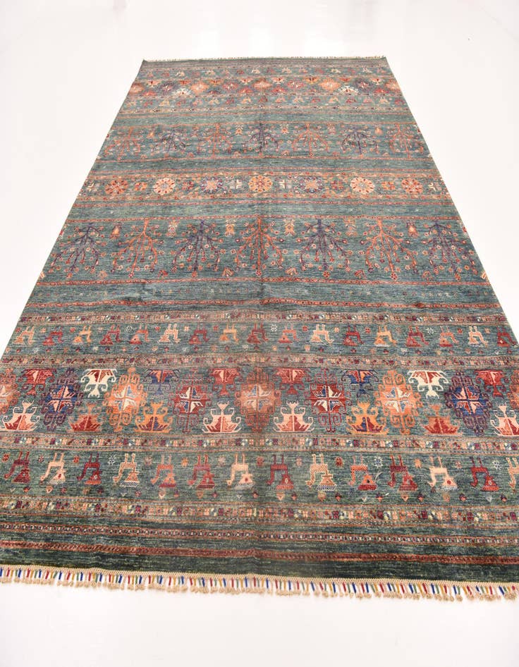 Detail image of 10' 1 x 12' 11 Hand Knotted Ariana Ziegler Rug