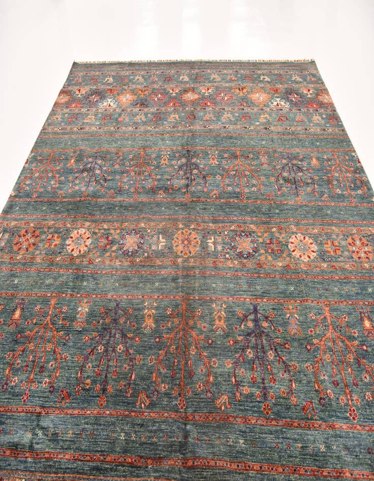 Detail image of 10' 1 x 12' 11 Hand Knotted Ariana Ziegler Rug