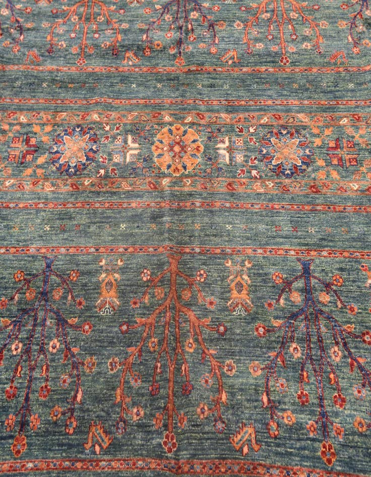 Detail image of 10' 1 x 12' 11 Hand Knotted Ariana Ziegler Rug