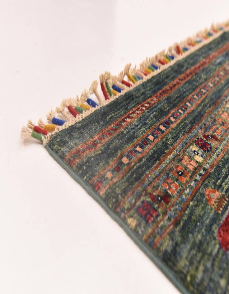 Detail image of 10' 1 x 12' 11 Hand Knotted Ariana Ziegler Rug