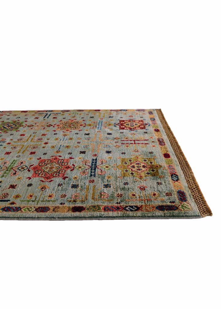 3' 4 x 4' 10 Hand Knotted Ariana Ziegler Rug