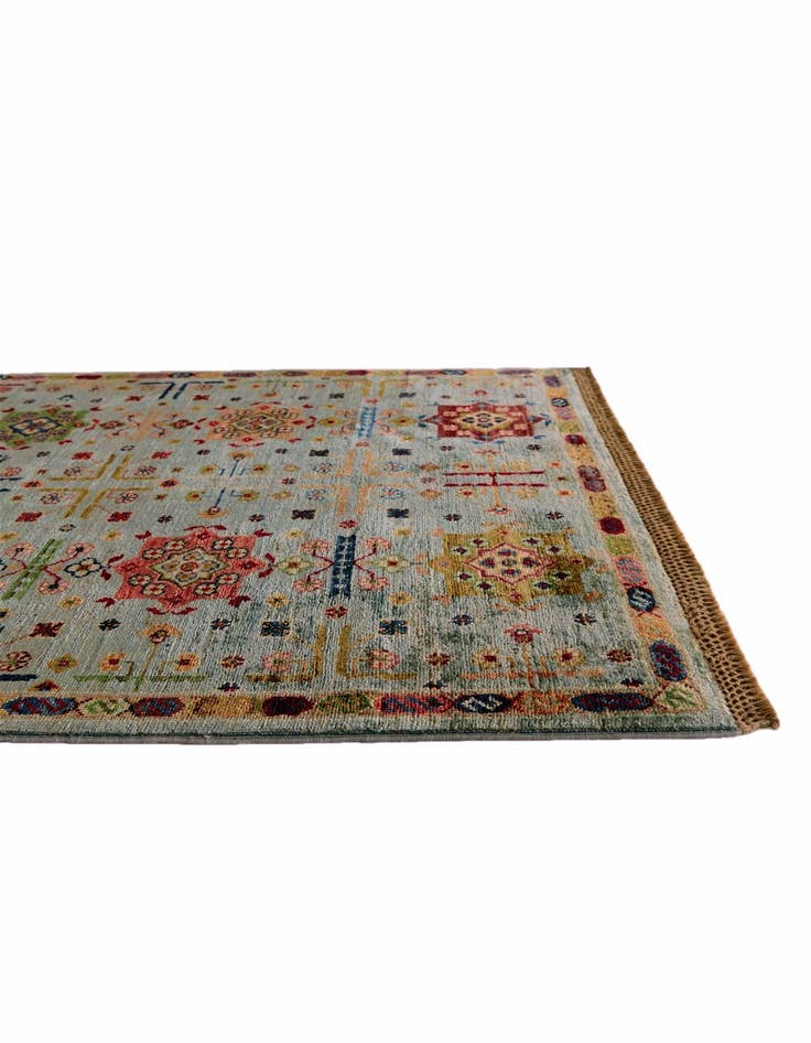 Detail image of 3' 4 x 4' 10 Hand Knotted Ariana Ziegler Rug