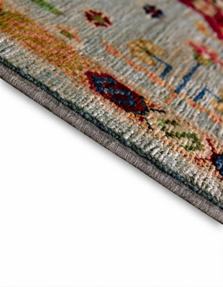 Detail image of 3' 4 x 4' 10 Hand Knotted Ariana Ziegler Rug