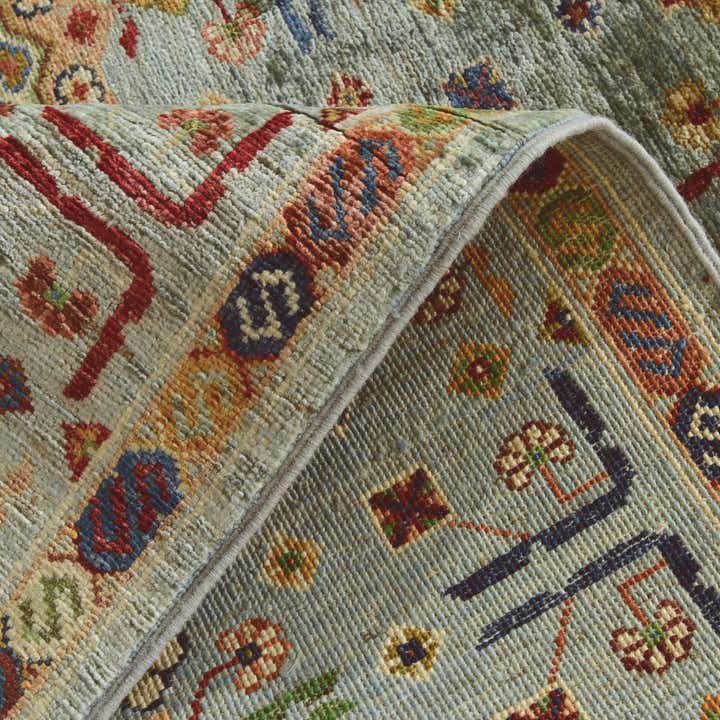 3' 4 x 4' 10 Hand Knotted Ariana Ziegler Rug
