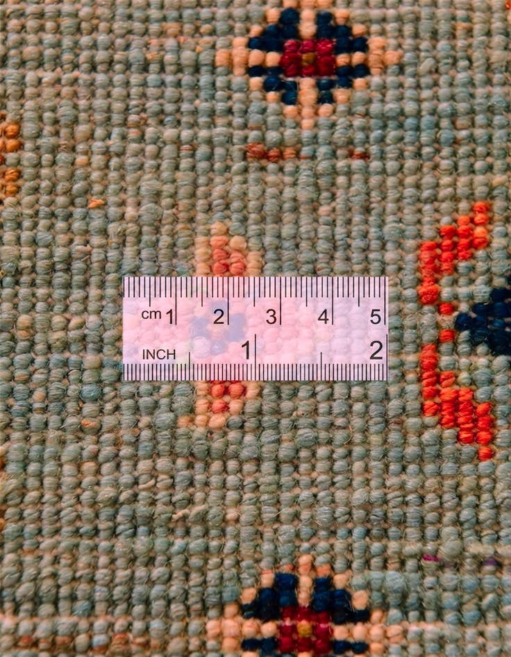 Detail image of 3' 4 x 4' 10 Hand Knotted Ariana Ziegler Rug