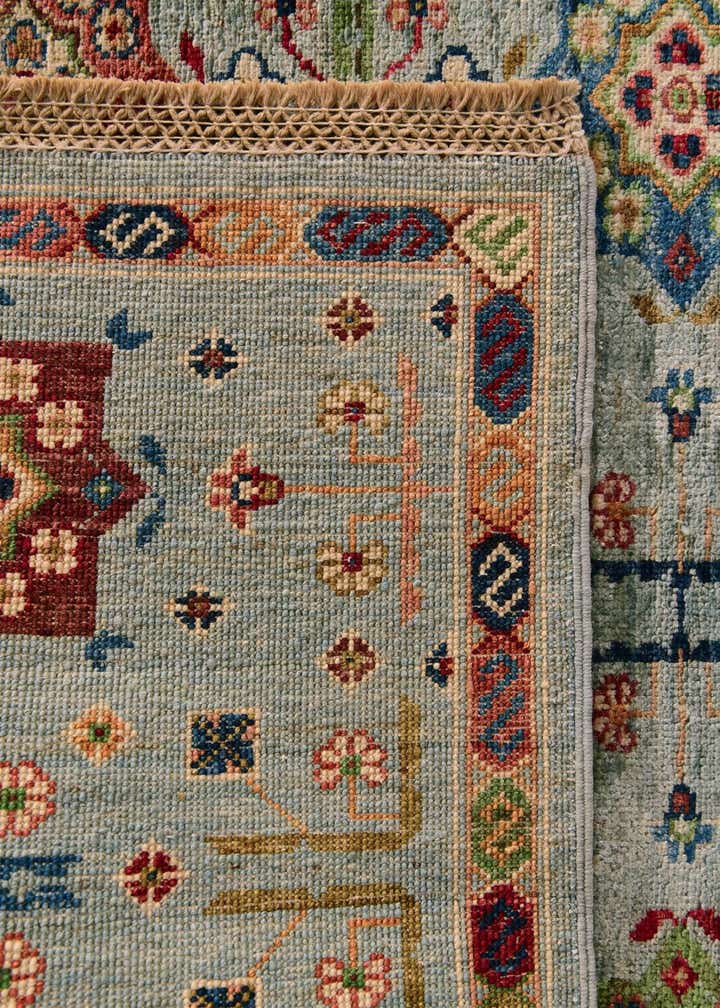 3' 4 x 4' 10 Hand Knotted Ariana Ziegler Rug