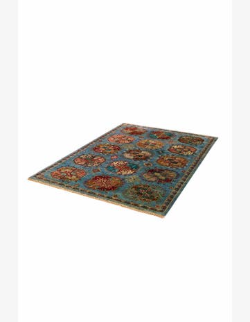 4' 2 x 6' Hand Knotted Ariana Ziegler Rug