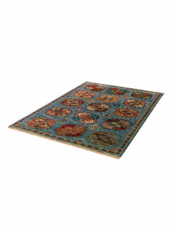4' 2 x 6' Hand Knotted Ariana Ziegler Rug