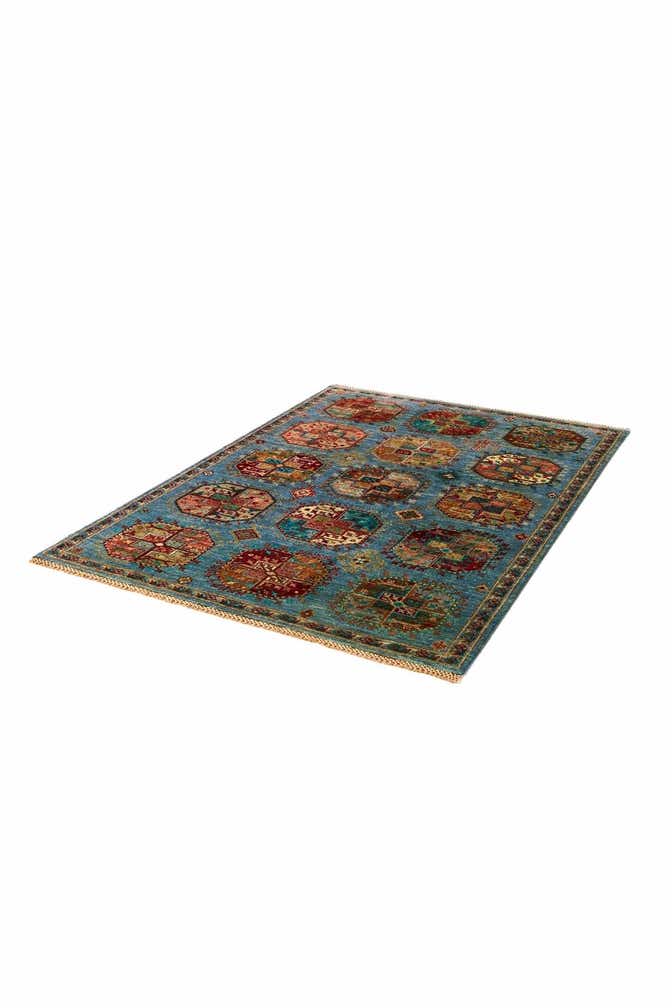 4' 2 x 6' Hand Knotted Ariana Ziegler Rug