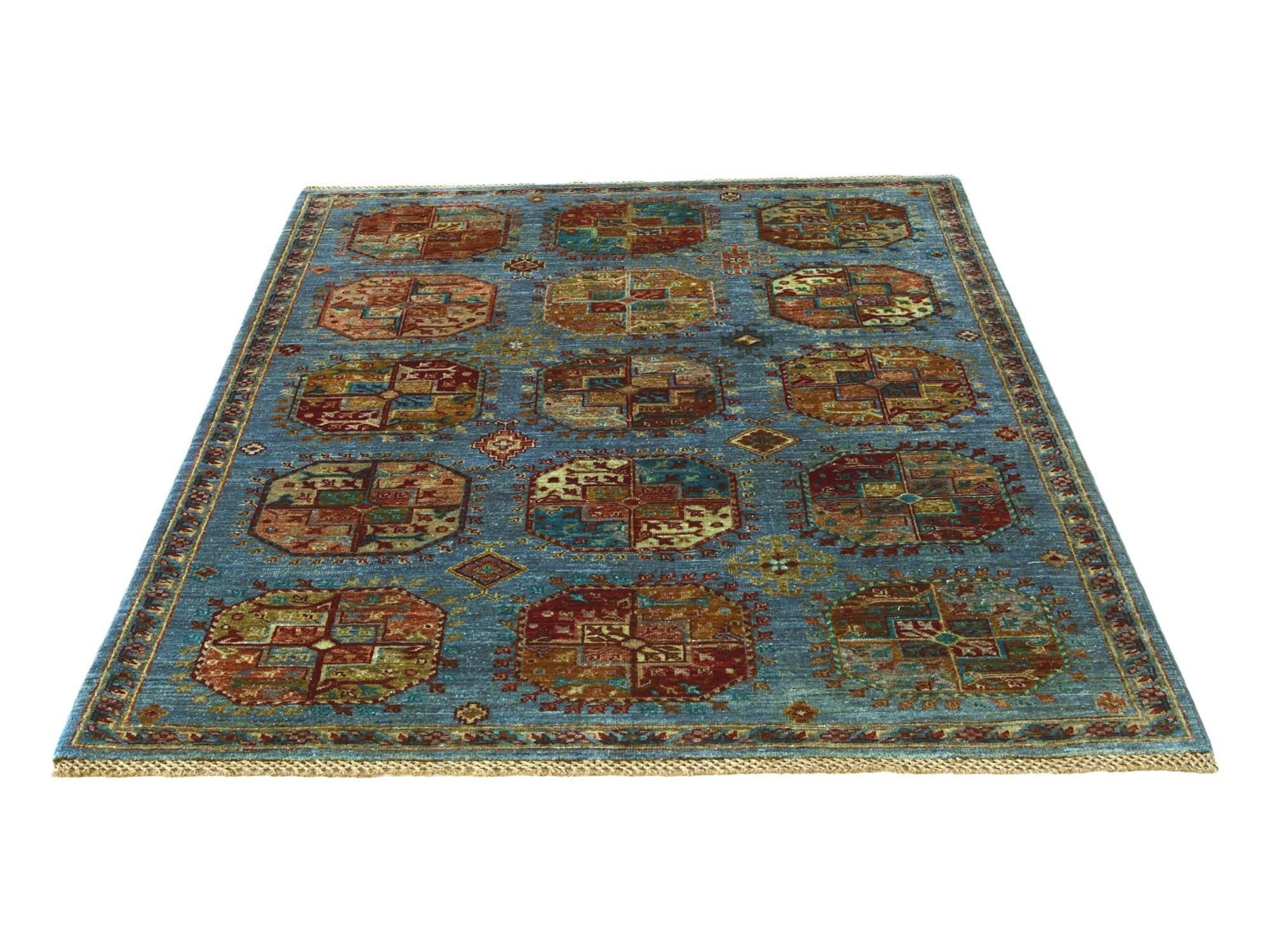 4' 2 x 6' Hand Knotted Ariana Ziegler Rug