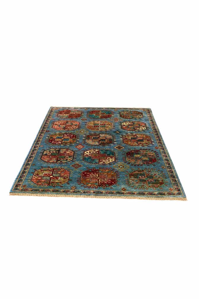 4' 2 x 6' Hand Knotted Ariana Ziegler Rug