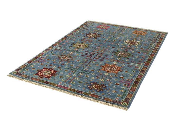 3' 5 x 5' 2 Hand Knotted Ariana Ziegler Rug