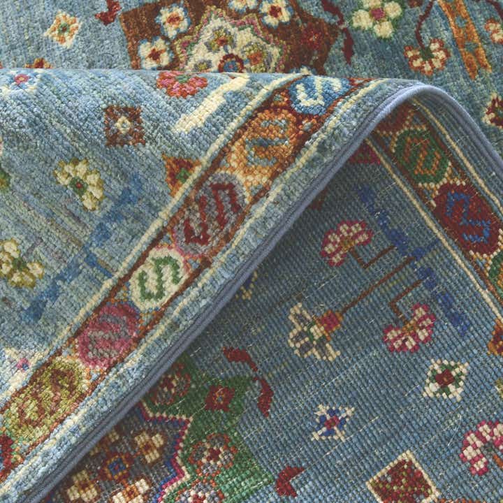 3' 5 x 5' 2 Hand Knotted Ariana Ziegler Rug