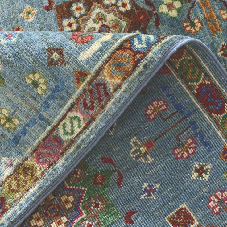 Detail image of 3' 5 x 5' 2 Hand Knotted Ariana Ziegler Rug