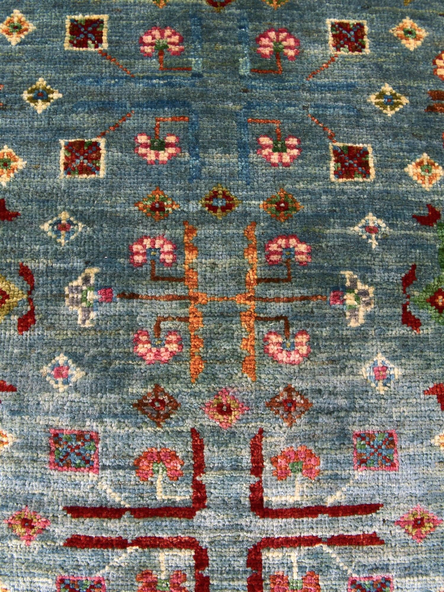 3' 5 x 5' 2 Hand Knotted Ariana Ziegler Rug