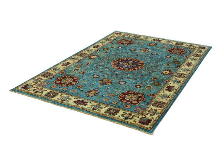 4' 1 x 6' 2 Hand Knotted Ariana Ziegler Rug