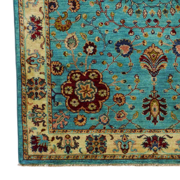 4' 1 x 6' 2 Hand Knotted Ariana Ziegler Rug