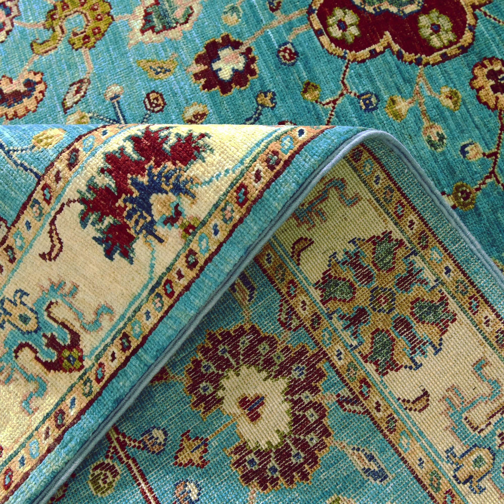 4' 1 x 6' 2 Hand Knotted Ariana Ziegler Rug