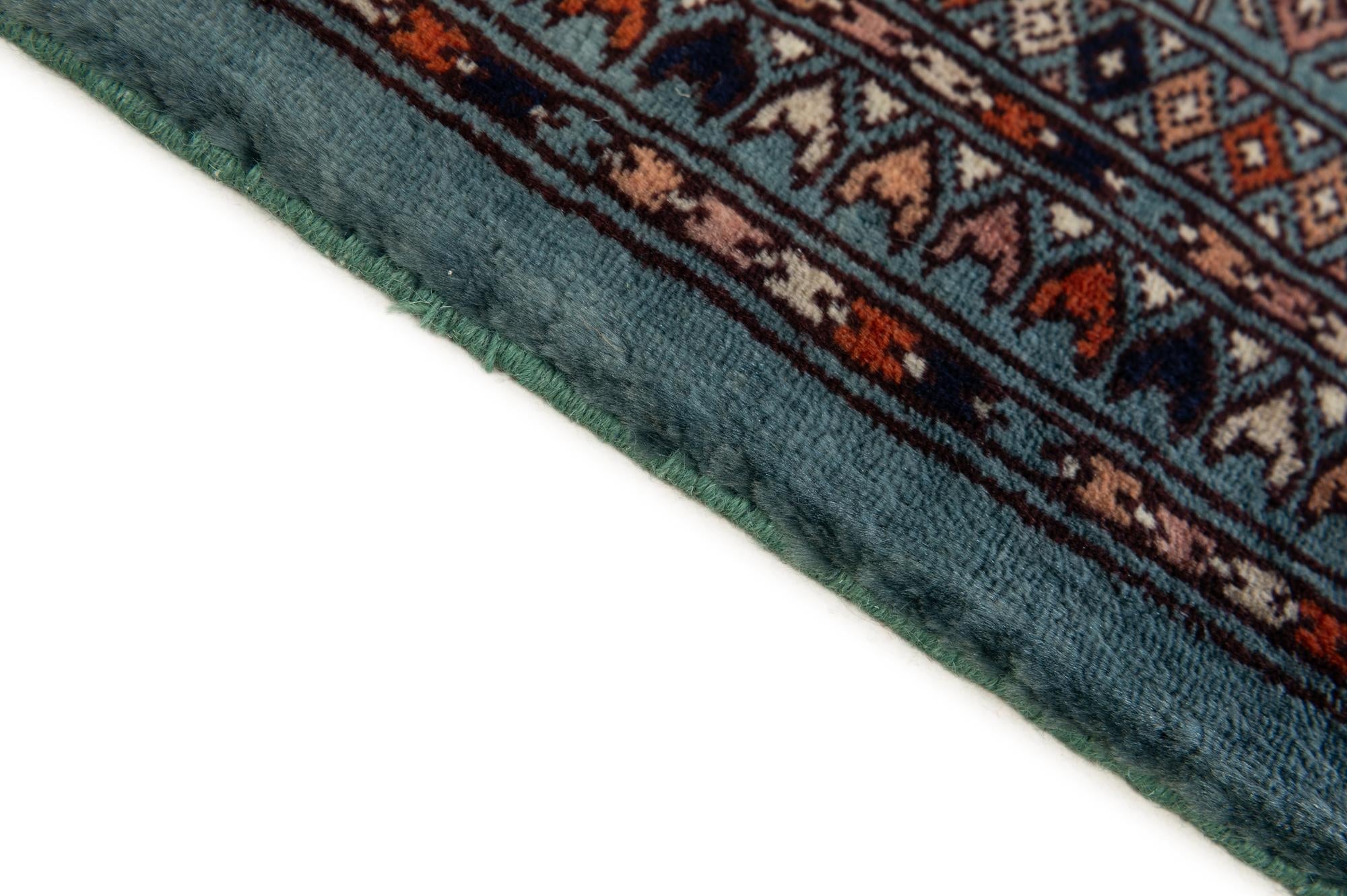 4' 3 x 6' 3 Hand Knotted Bokhara Oriental Wool Rug