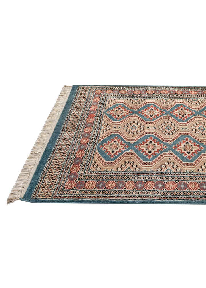 4' 3 x 6' 2 Hand Knotted Bokhara Oriental Rug