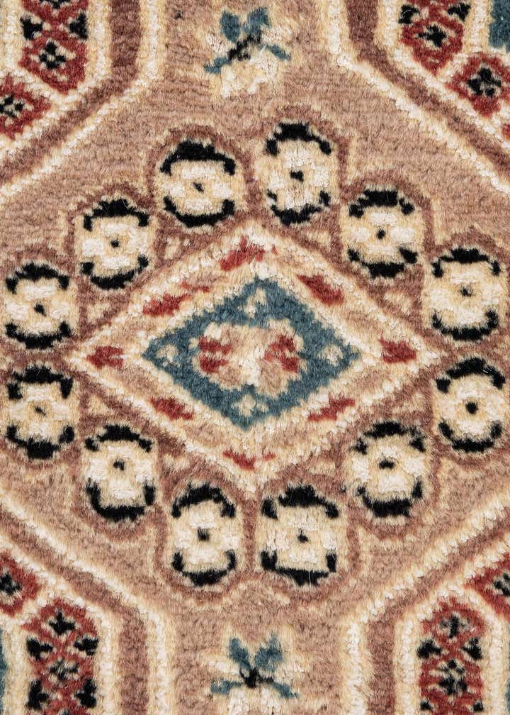 4' 3 x 6' 2 Hand Knotted Bokhara Oriental Rug
