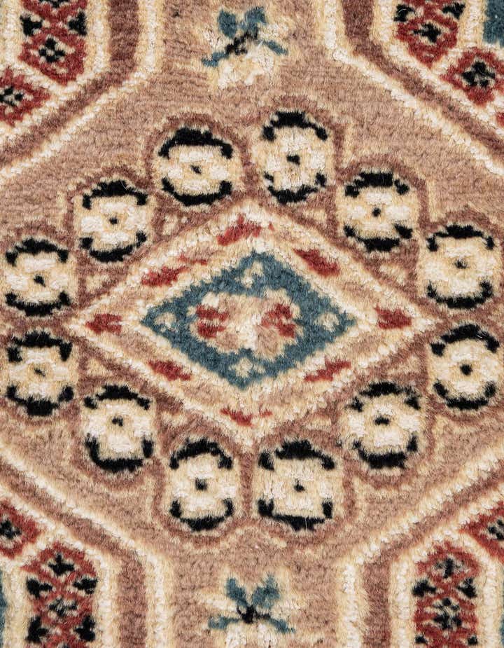 4' 3 x 6' 2 Hand Knotted Bokhara Oriental Rug
