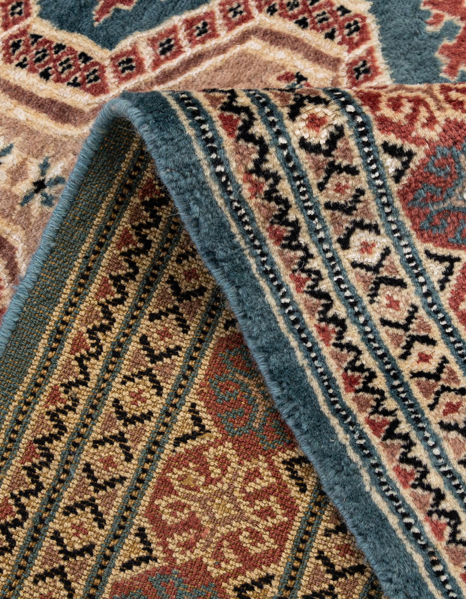 4' 3 x 6' 2 Hand Knotted Bokhara Oriental Rug