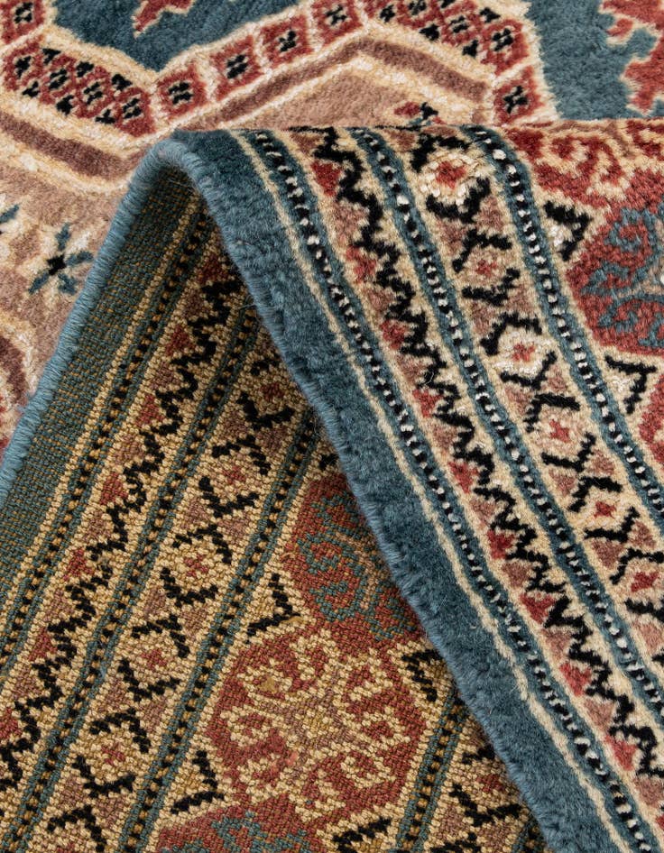 Detail image of 4' 3 x 6' 2  Hand Knotted Bokhara Oriental Rug