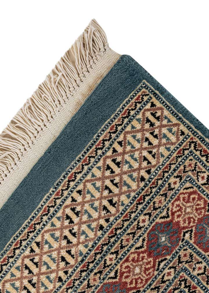 4' 3 x 6' 2 Hand Knotted Bokhara Oriental Rug