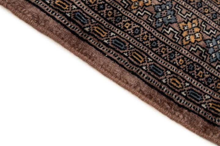 3' 3 x 4' 11 Hand Knotted Bokhara Oriental Wool Rug