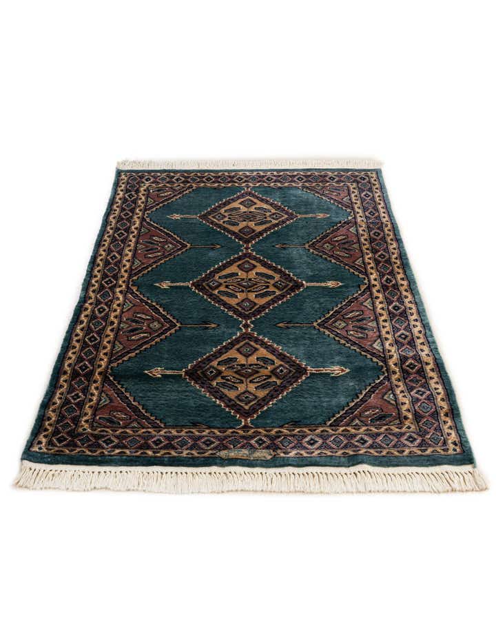 3' 1 x 4' 11 Hand Knotted Bokhara Rug